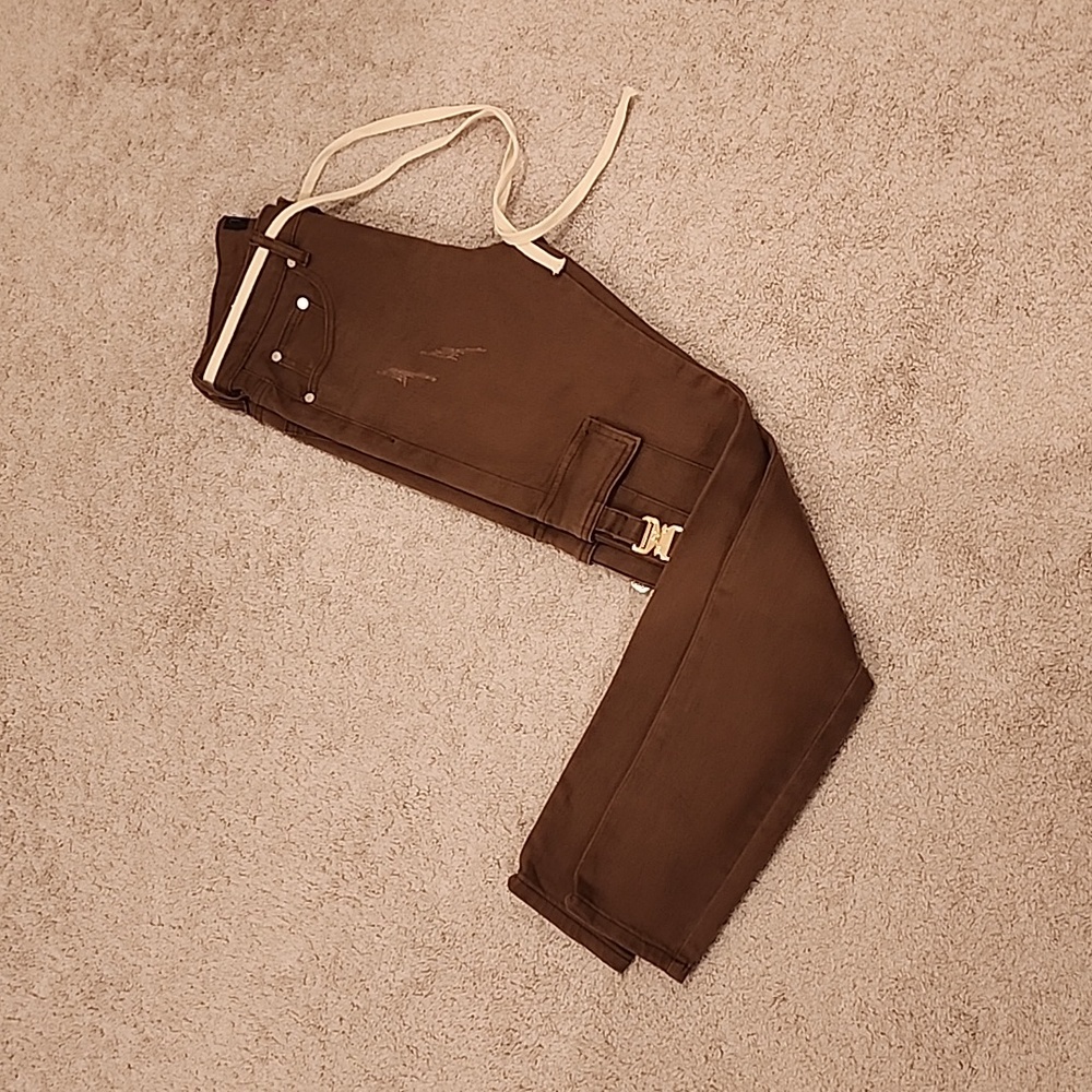 THRT DENIM- brown denim jeans  - men's size 30 - Pre-owned